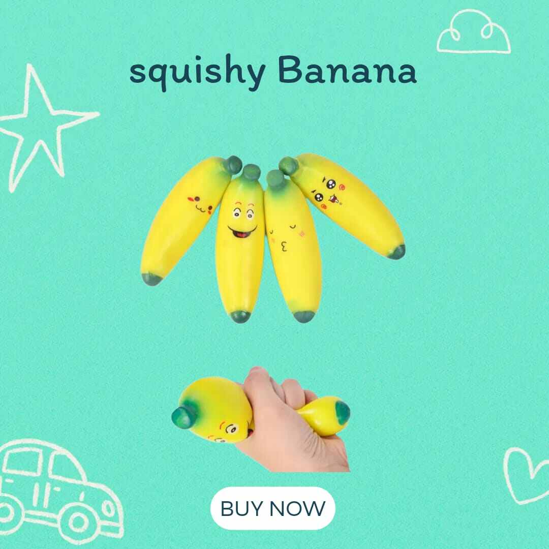 Squishy pisang Harga 100,000 rupiah*Gratis Ongkir