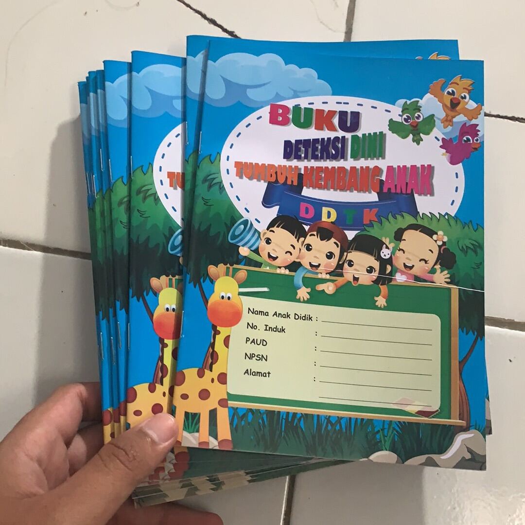 Buku PAUD DDTK (Deteksi Dini Tumbuh Kembang Anak) || Ready Stok ...