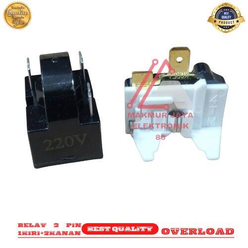 relay freezer/freezer box/relay overload ptc 1set Lazada Indonesia