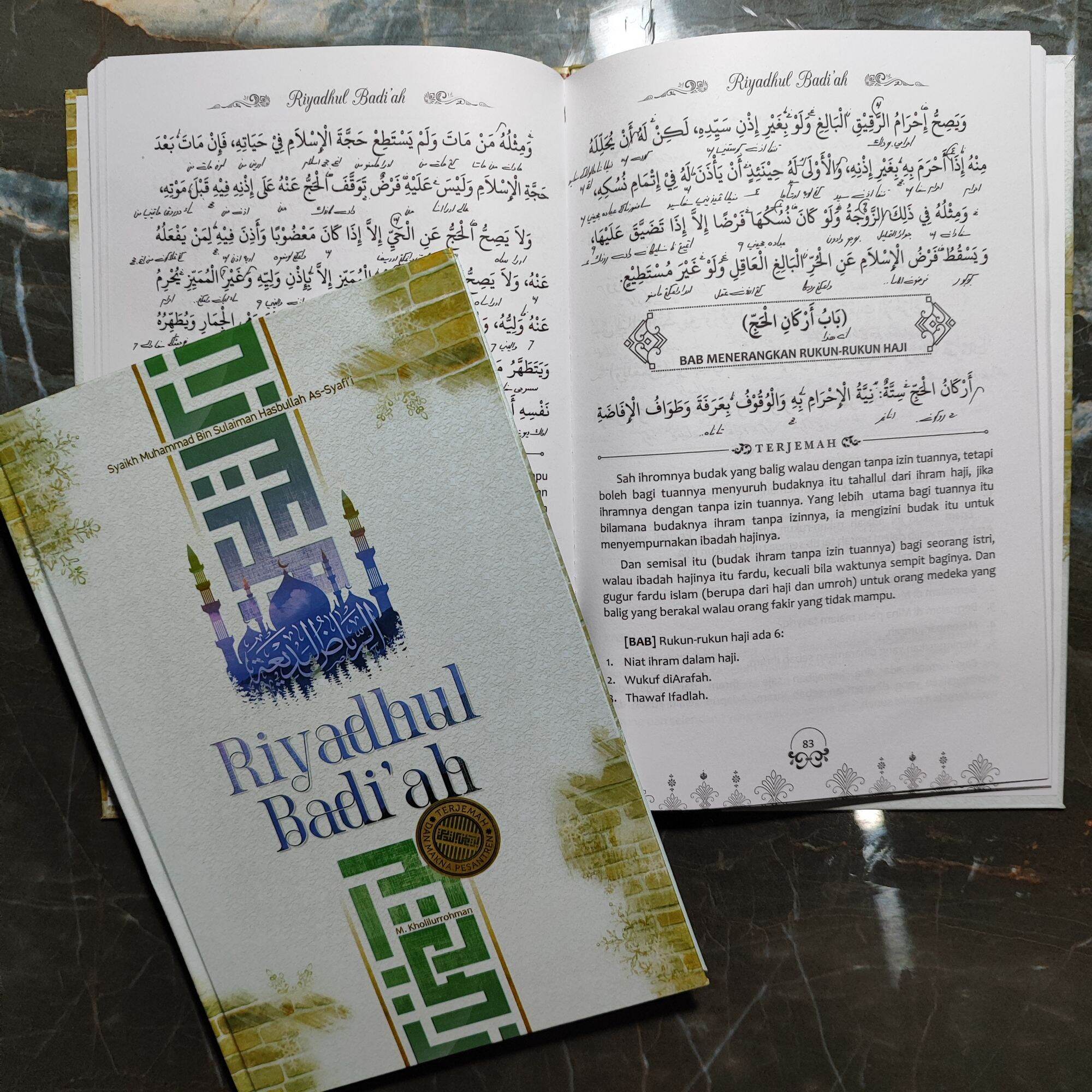 B Riyadul Terjemah Riyadul Badiah 3 bahasa isyfalana lirboyo lengkap dengan Makna ...