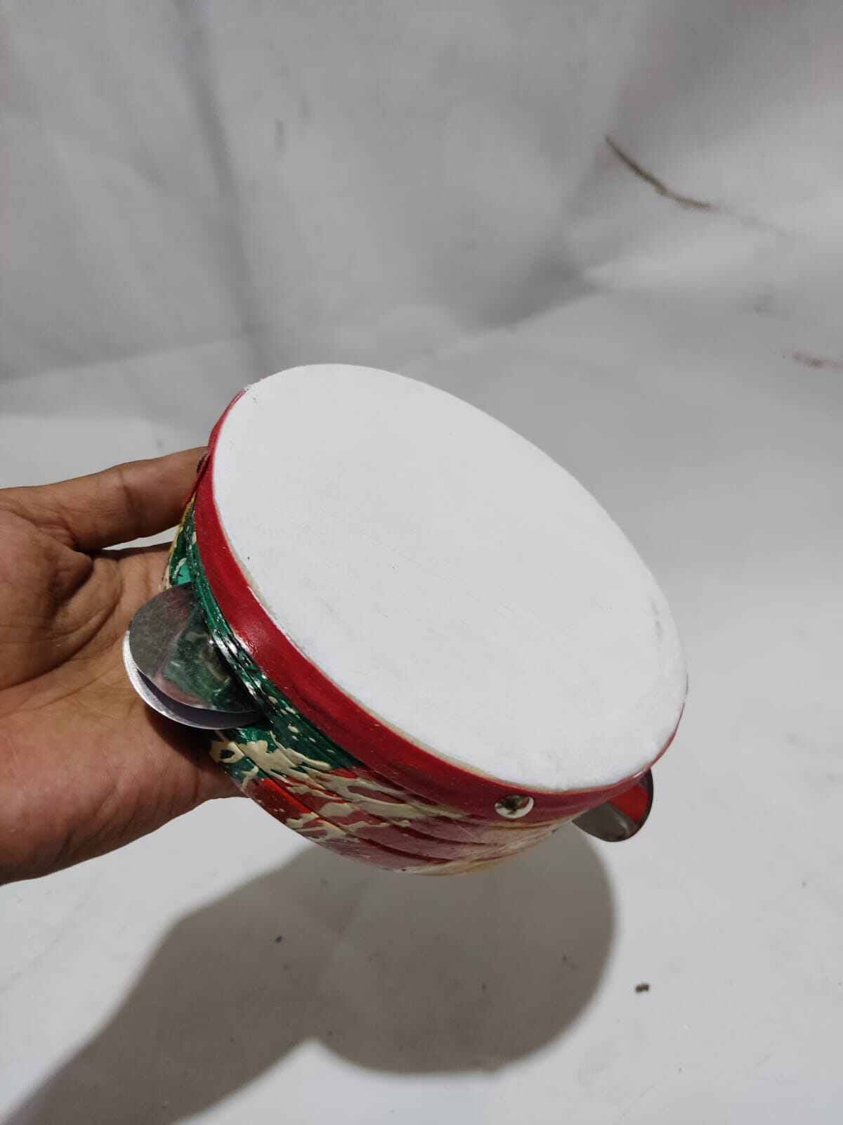 mainan anak rebana terbangan Hadroh Diameter 11cm