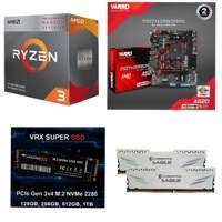 Paket Processor Gaming AMD Ryzen 3 3200G Box RAM DDR4 8GB / 16GB NVME