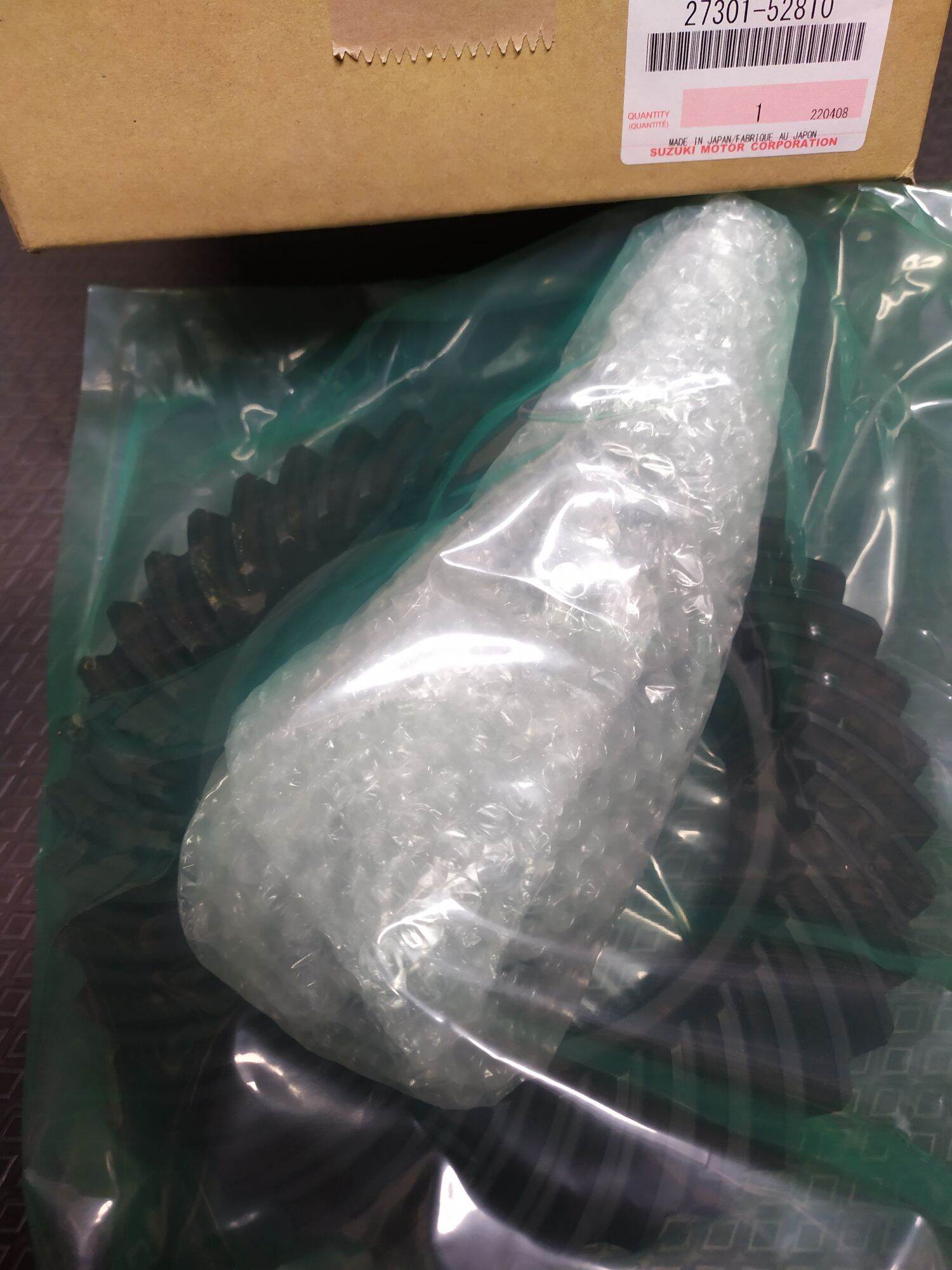 BEVEL PINION & GEAR SET GARDAN NEW CARRY GIGI NANAS SET Gardan New carry BARANG BARU ORI SGP Harga 6,955,000 rupiah*Gratis Ongkir