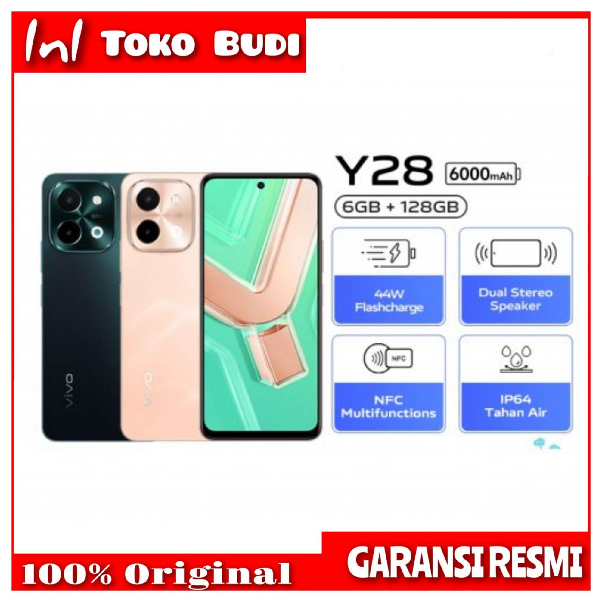 Vivo Y28 ( 6/128 8/128 8/256) Vivo official warranty Harga  2,149,000 Ringgit*Penghantaran Percuma
