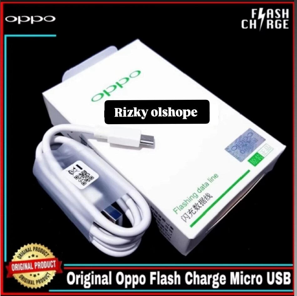Oppo USB Data Cable Original Fast Charging Micro USB Giá 35,000 Đồng*Miễn phí vận chuyển