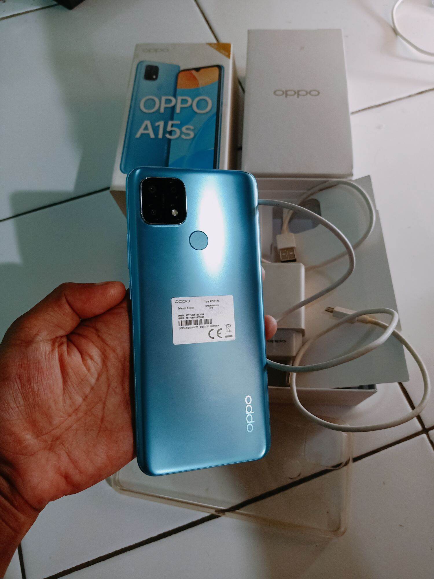 hp second oppo a15s