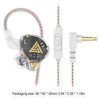 QKZ AKX In Ear Dynamic Earphone High Performance HiFi Stereo Headset Sport Gaming