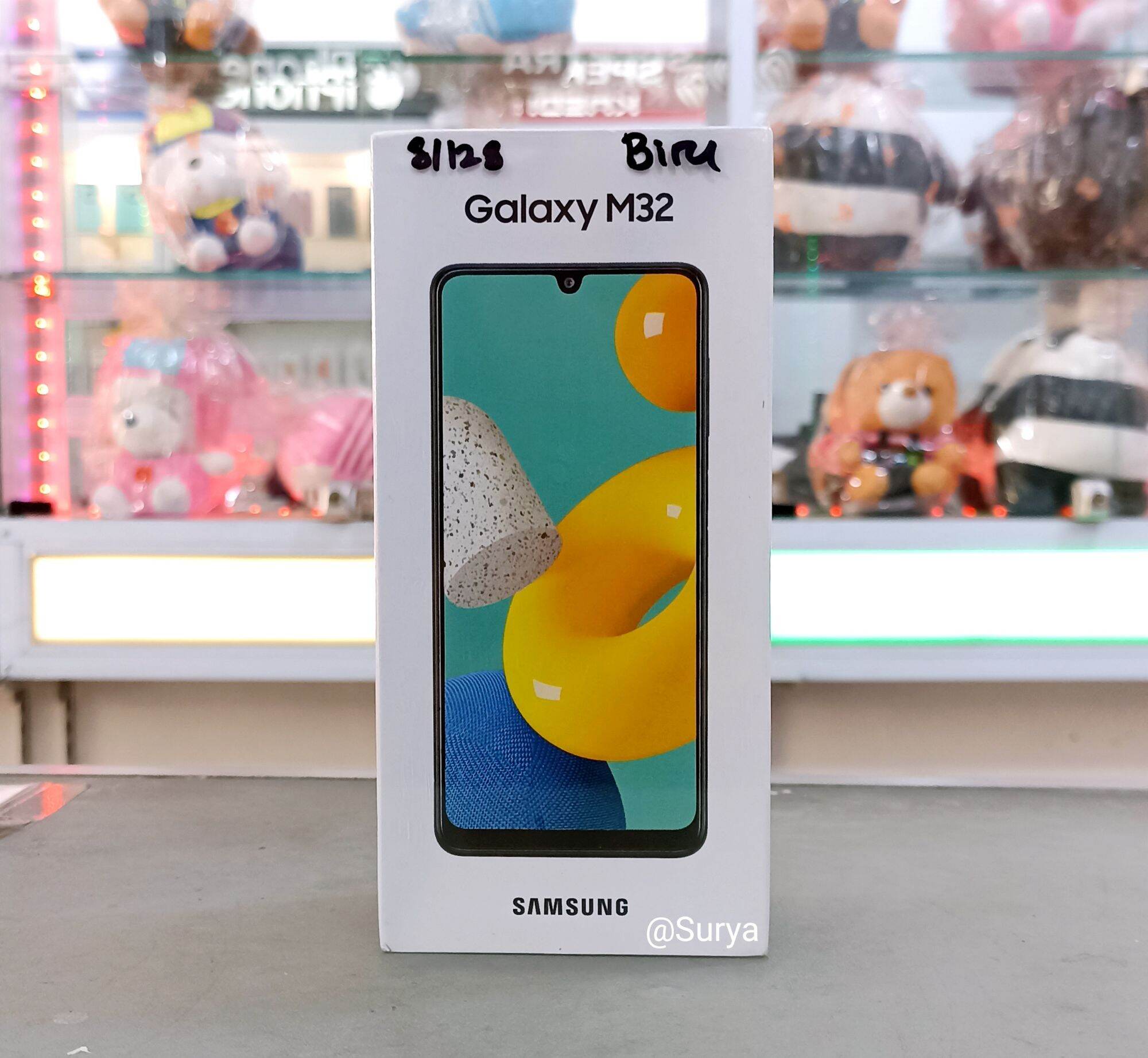 SAMSUNG M32 8 128GB MURAH GARANSI RESMI 1 TAHUN Giá 3,215,000 Đồng*Miễn phí vận chuyển