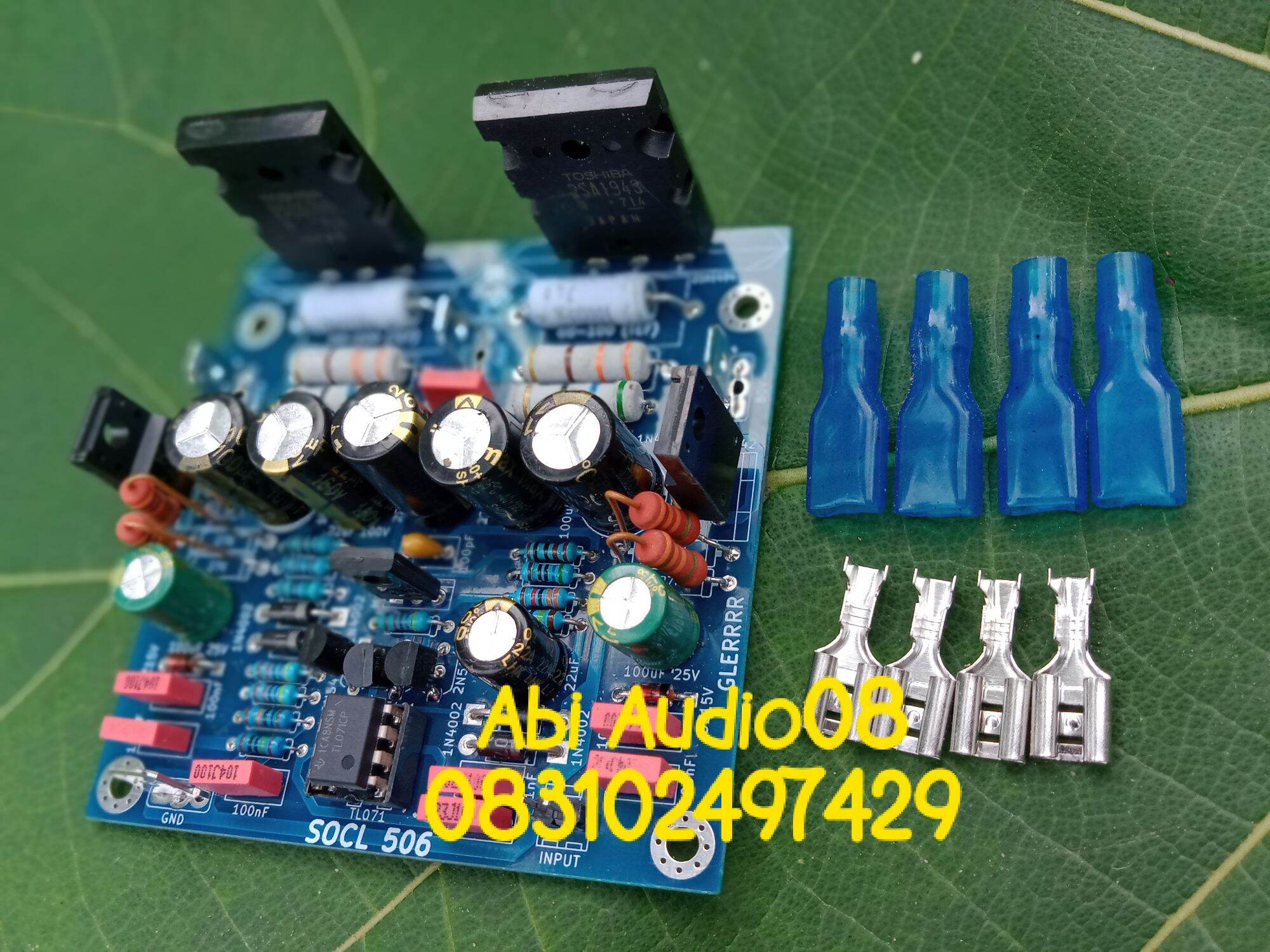 KIT Driver socl 506 tef modif balap pcb doble layer cocok untuk