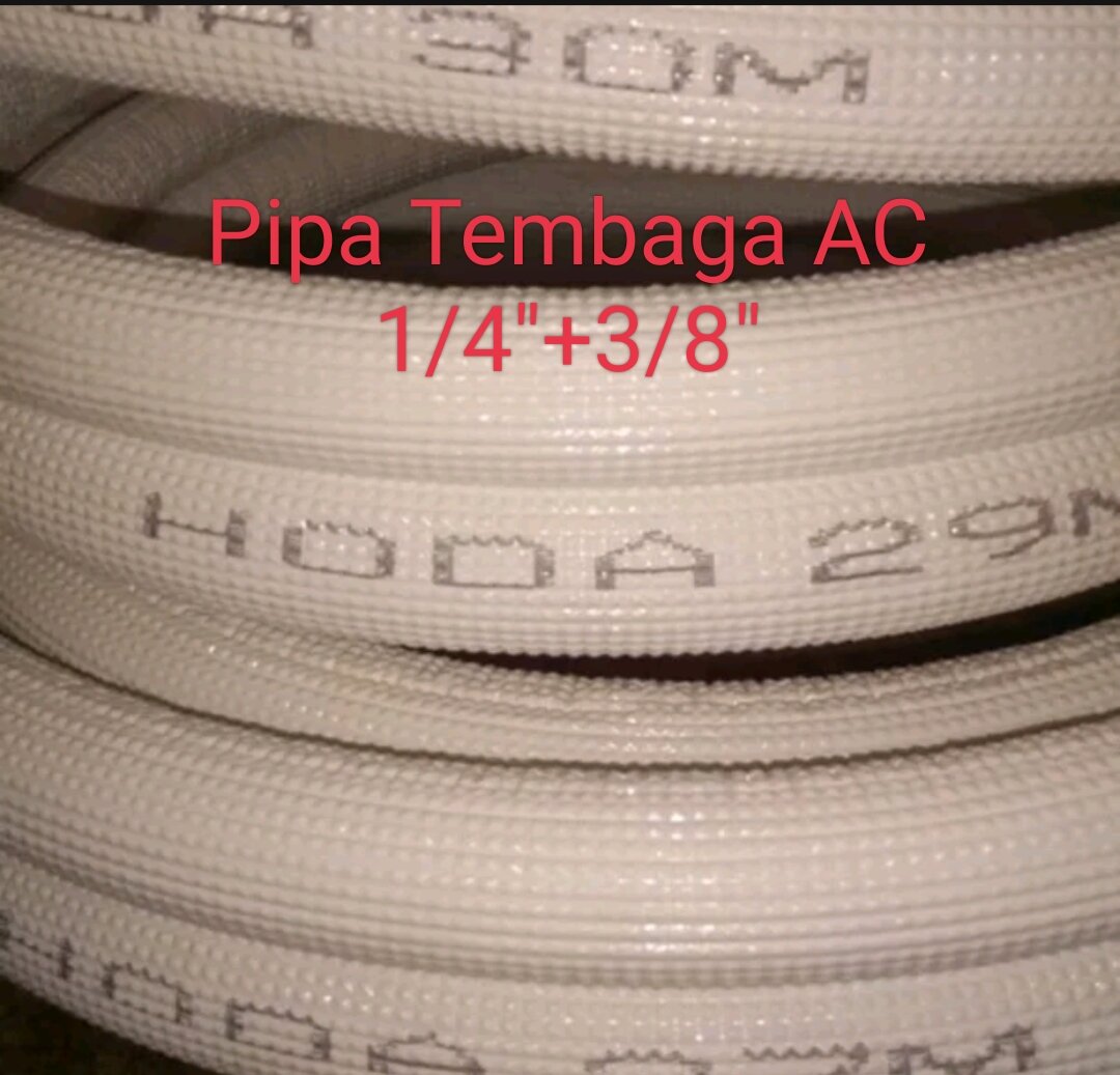 Pipa Tembaga Ac Pk Hoda Hd X Set Meteran