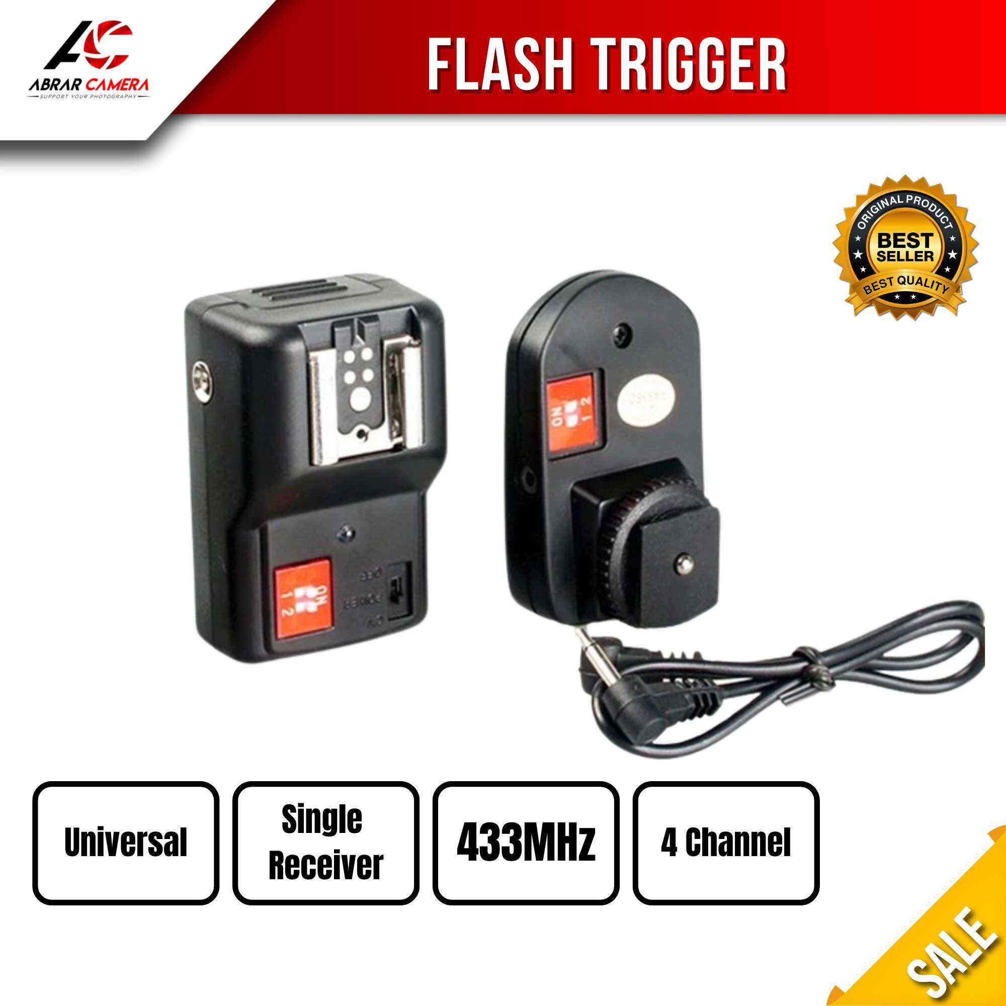 Nice PT-04NE Wireless Flash Trigger for Canon Nikon PT 04 Lazada