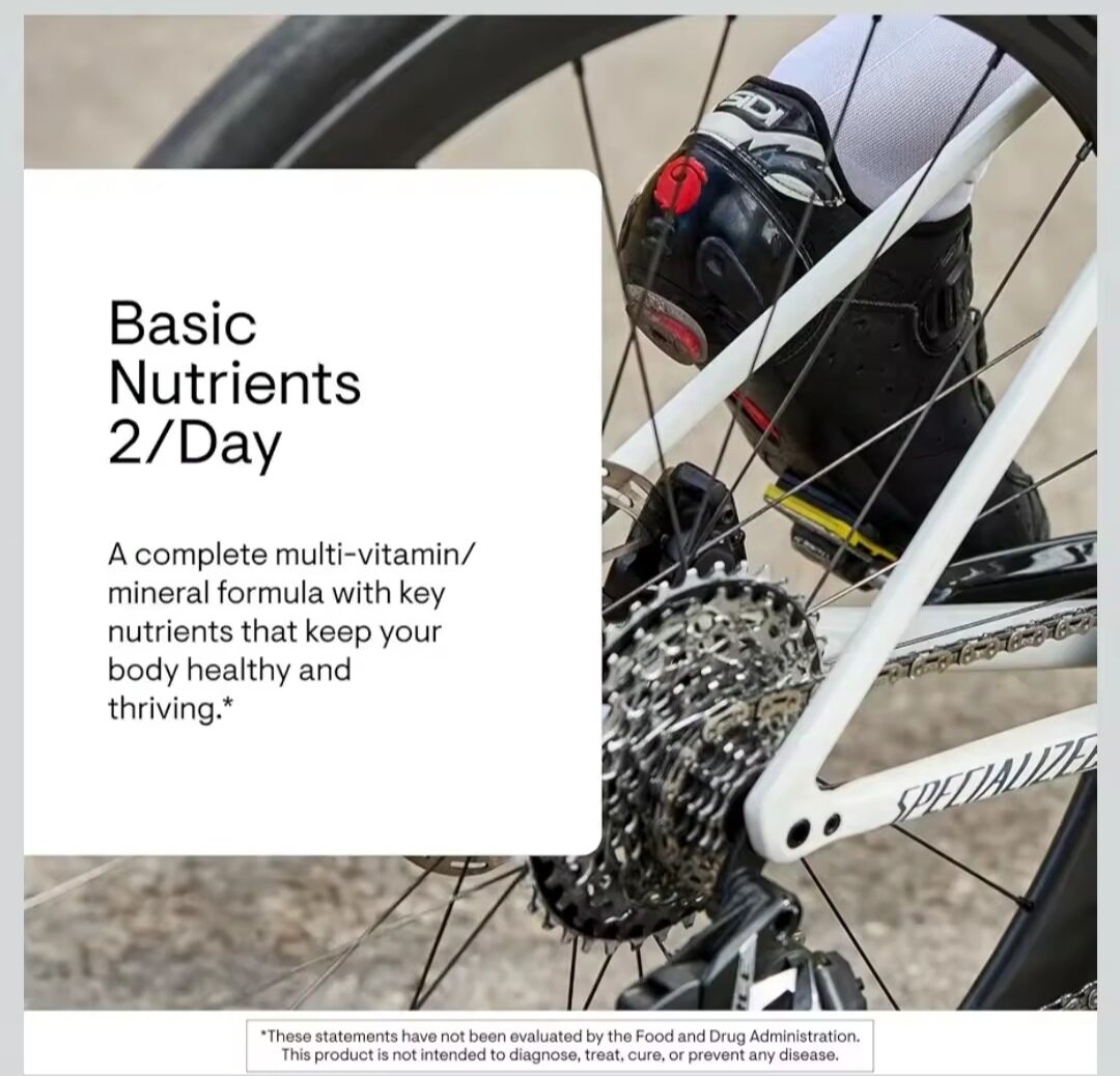 THORNE - Basic Nutrients 2 / Day - Multivitamin Harian Komprehensif ...