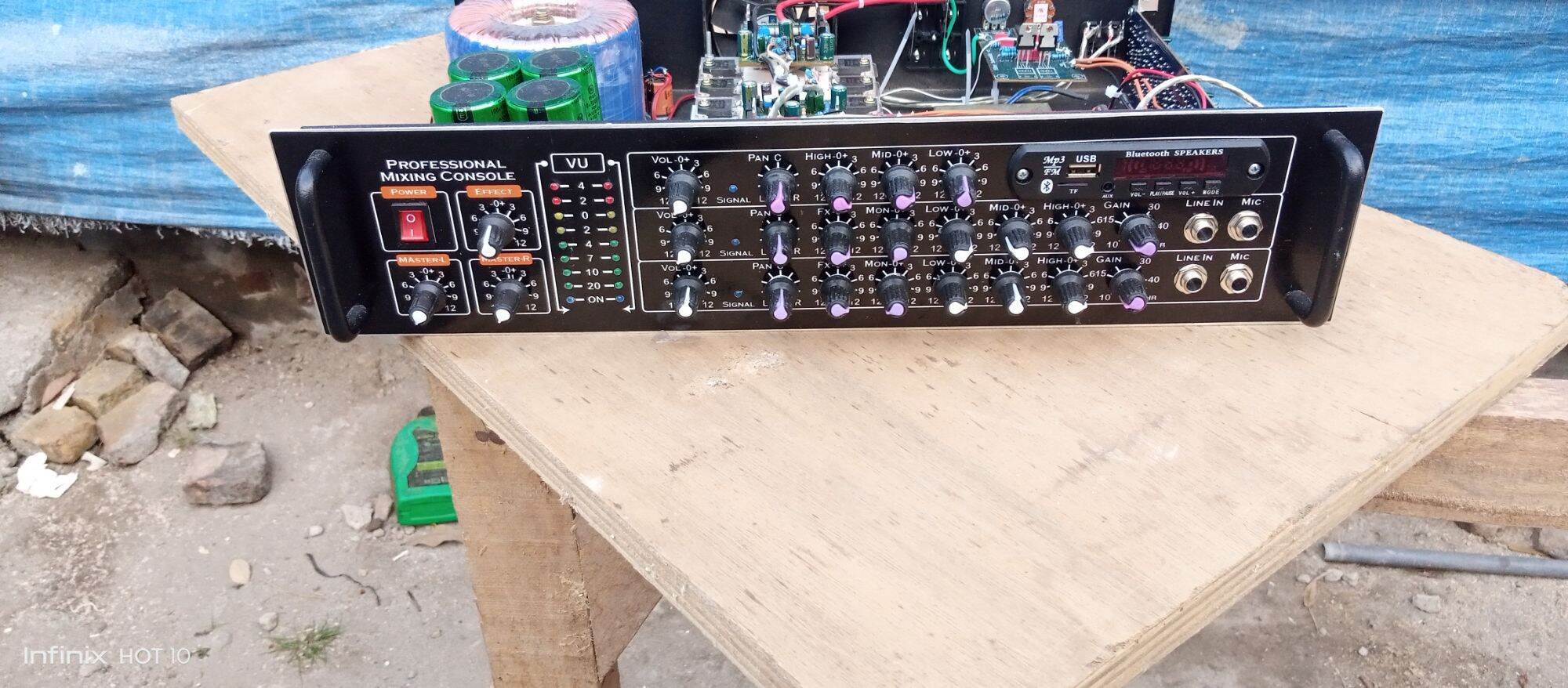 power mixer rakitan trafo 5amper Bluetooth karaoke Lazada Indonesia