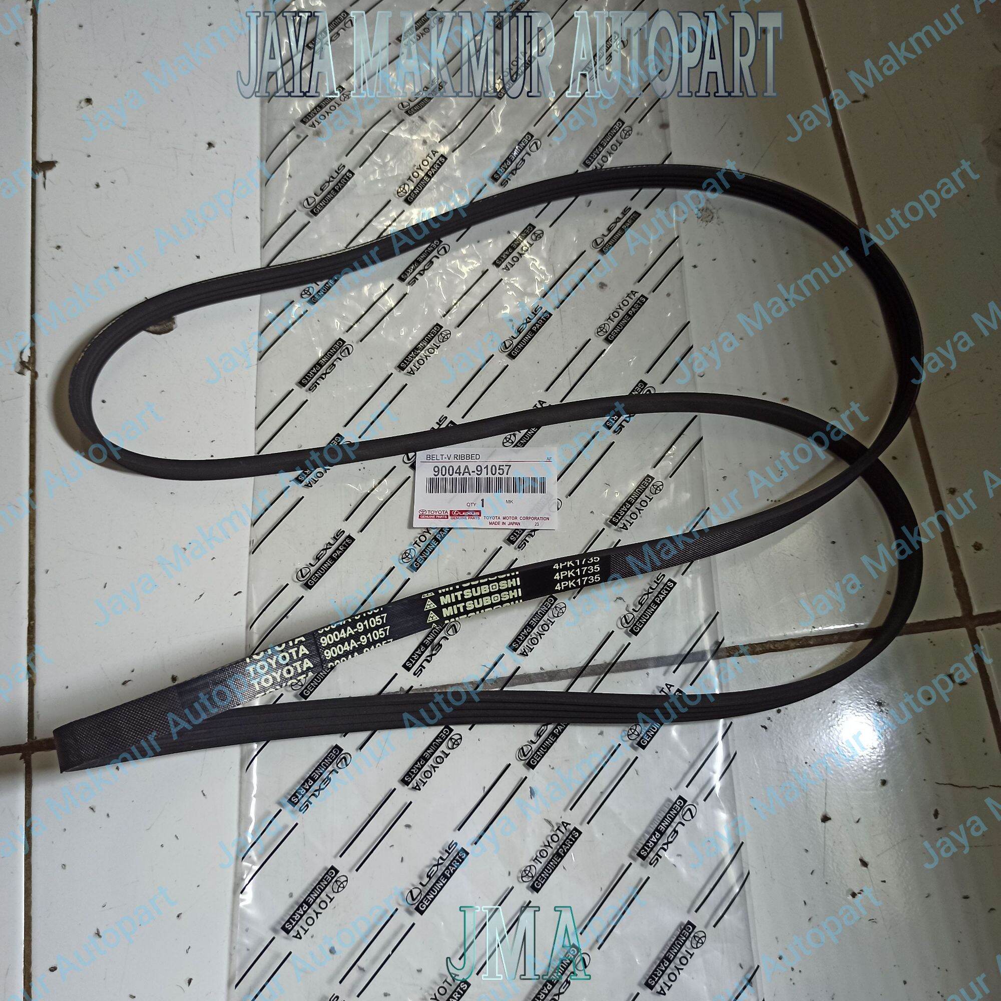 Fan Belt Fanbelt V-Belt Vanbelt Tali Kipas Toyota All New Avanza Rush Terios 4PK1735 9004A-91057 Harga 85,000 rupiah*Gratis Ongkir