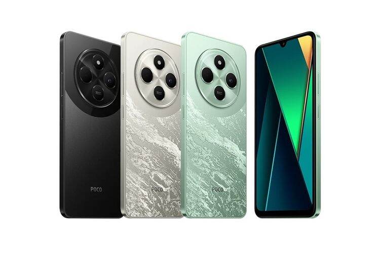 Poco C85 8/256 6/128 Battery 7000Mah C75 6/128 Battery 5160Mah Poco C71 4/128 Official Indonesian Warranty Harga 1,149,000 rupiah*Gratis Ongkir