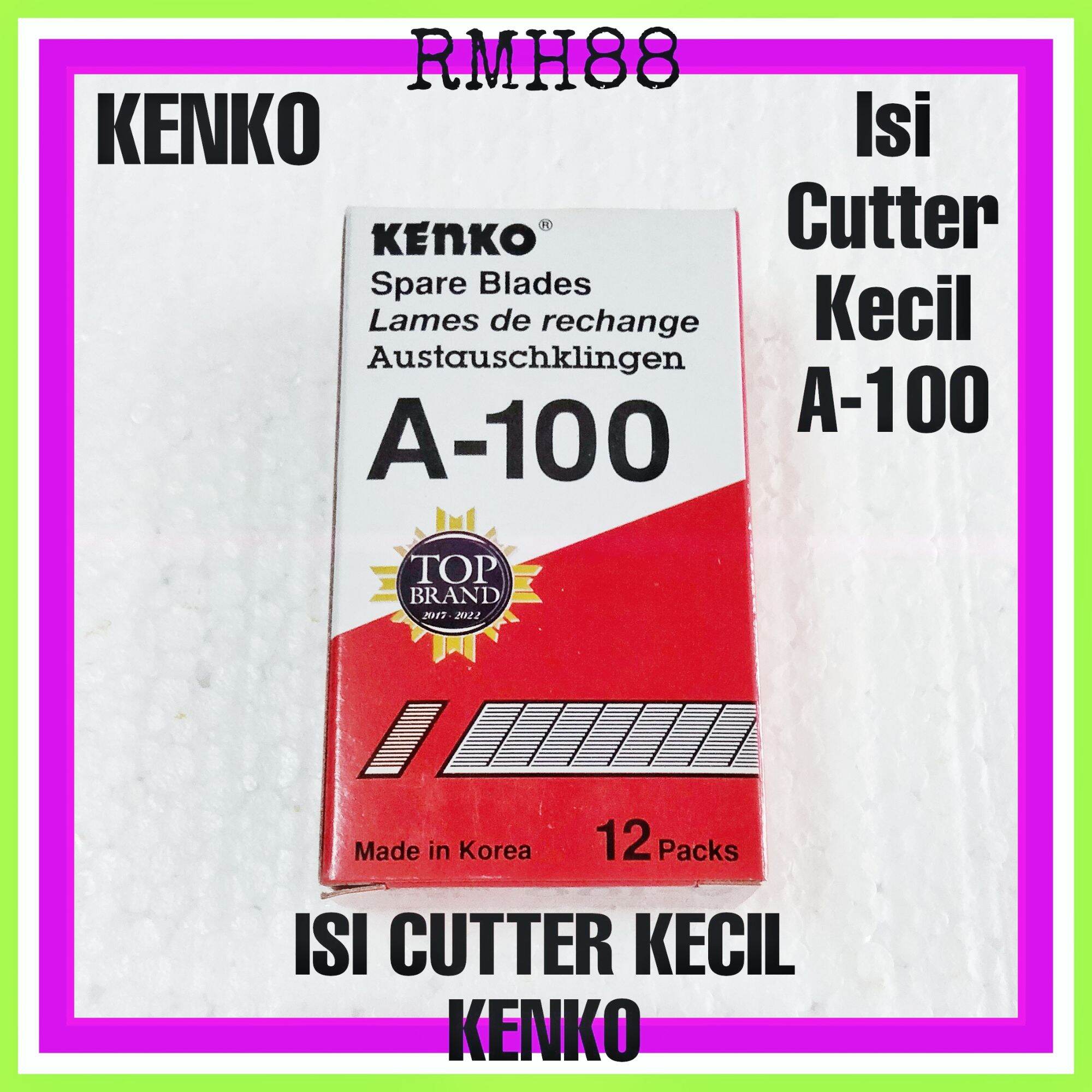 Isi Cutter KENKO Kecil [ 1 Pak isi 12 Sett ] | Lazada Indonesia
