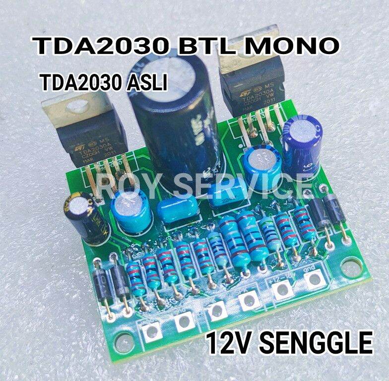 Kit Driver TDA2030 BTL / Kit Driver Power Amplifier TDA2030 BTL / Kit