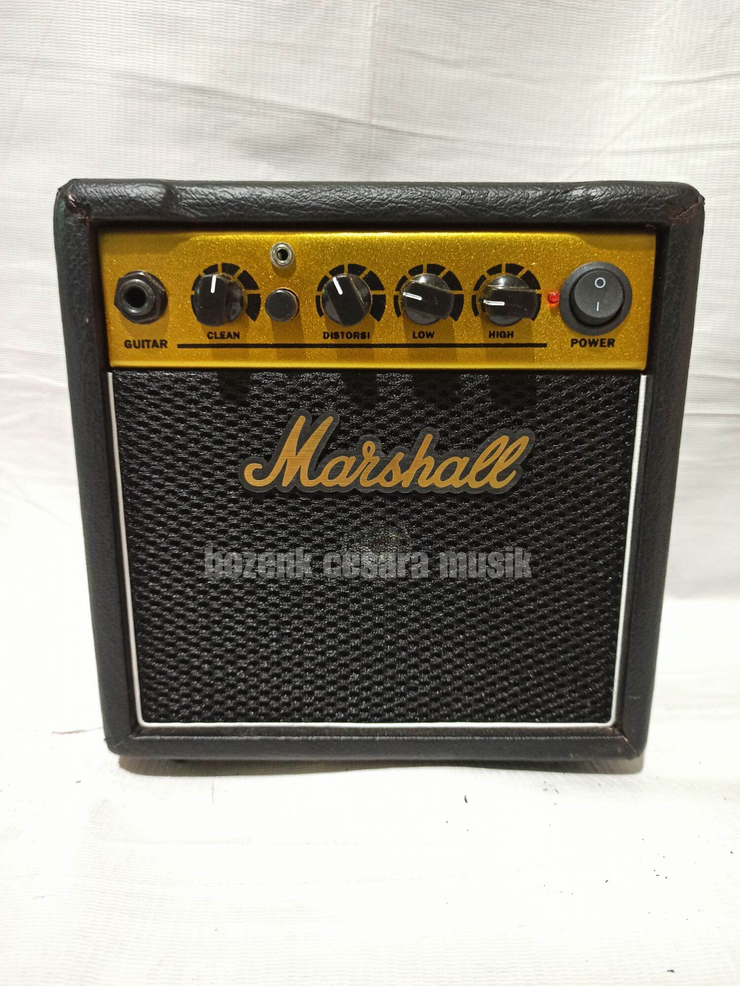ampli gitar Marshall custom 5inc suara gahar bonus kabel aux | Lazada
