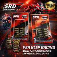 Per klep Swedia Racing ukuran 32 mm & 34 mm motor :Mio Jupiter z Vega Beat Vario Smash Shogun