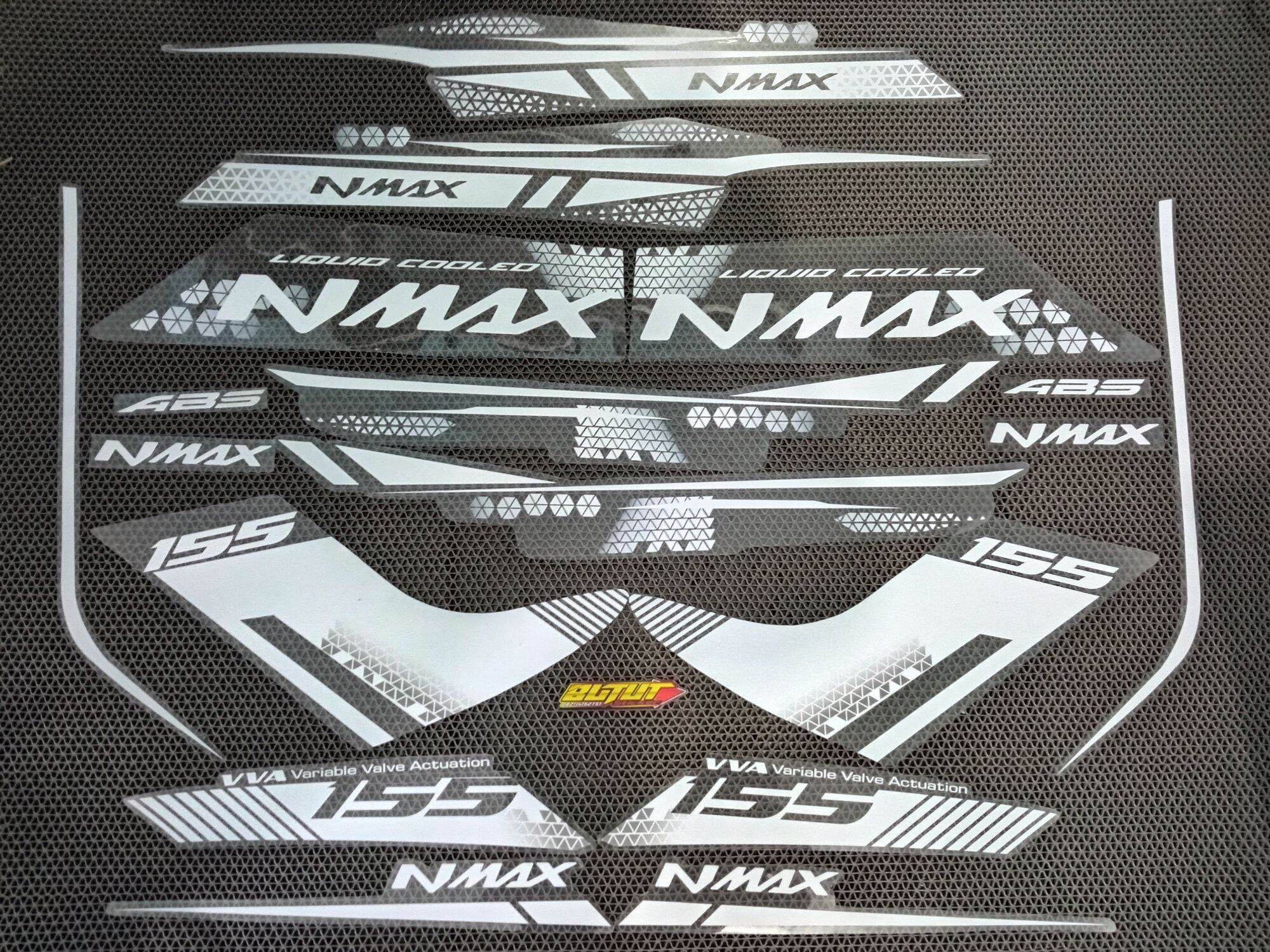 STRIPING TRANSPARAN YAMAHA NMAX 155 OLD PUTIH DESAIN ELEGANT | Lazada