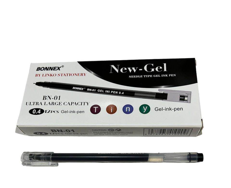 Pulpen New Gel Linko || Bolpoint Gel 12pcs Linko