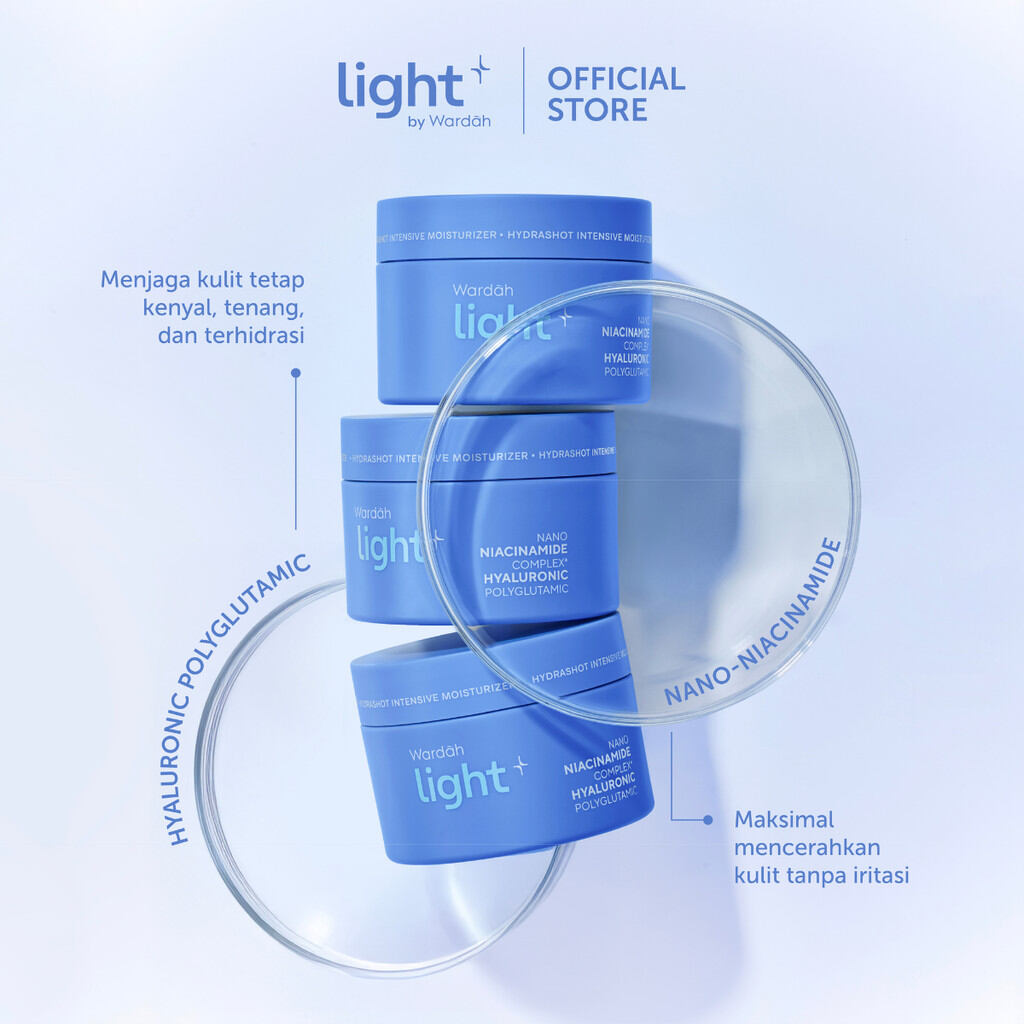 Wardah Lightening Night Cream/ Light+ by Wardah Hydrashot