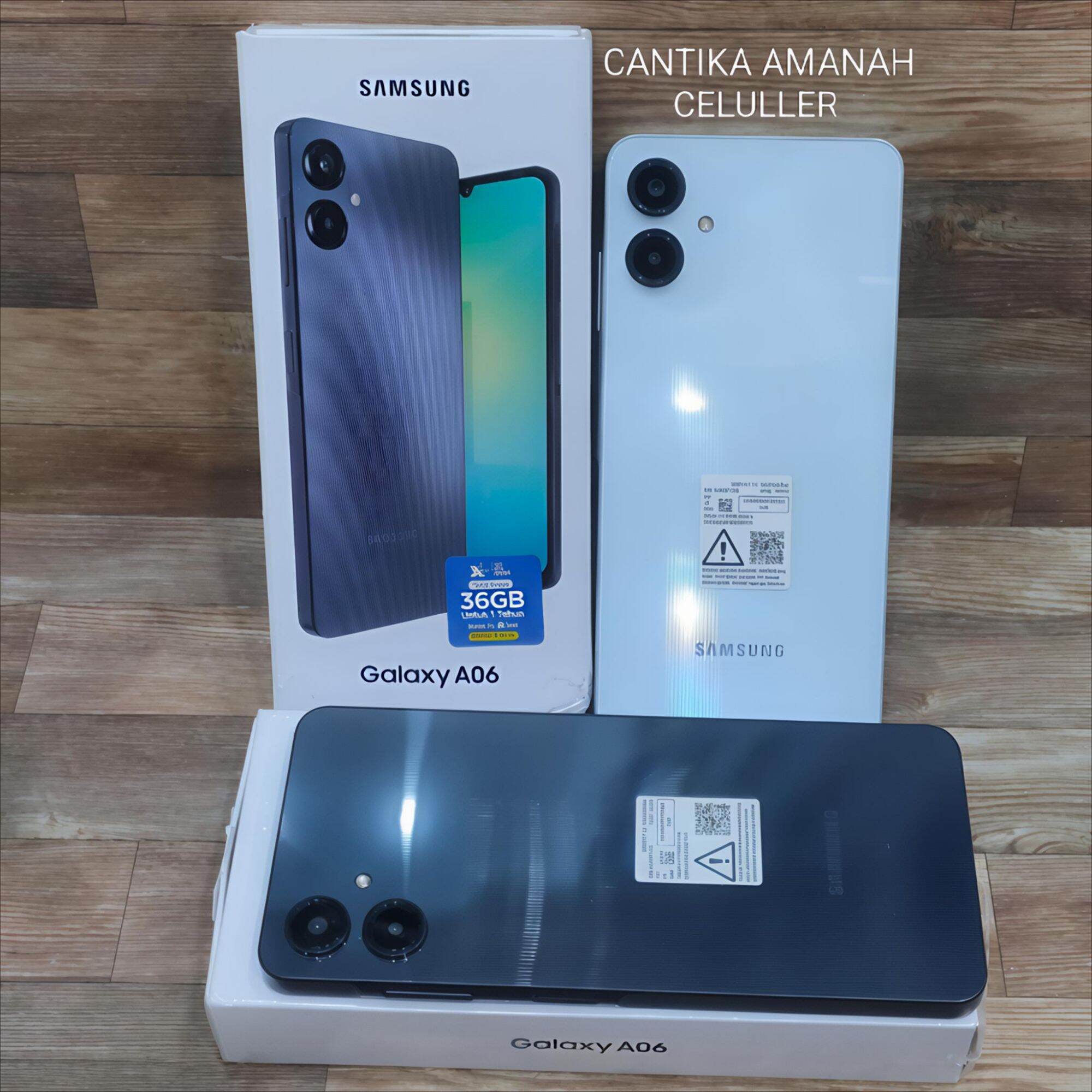 Samsung Galxy A06 4/128 4/64 Second fulset mulus Harga 1,350,000 rupiah*Gratis Ongkir