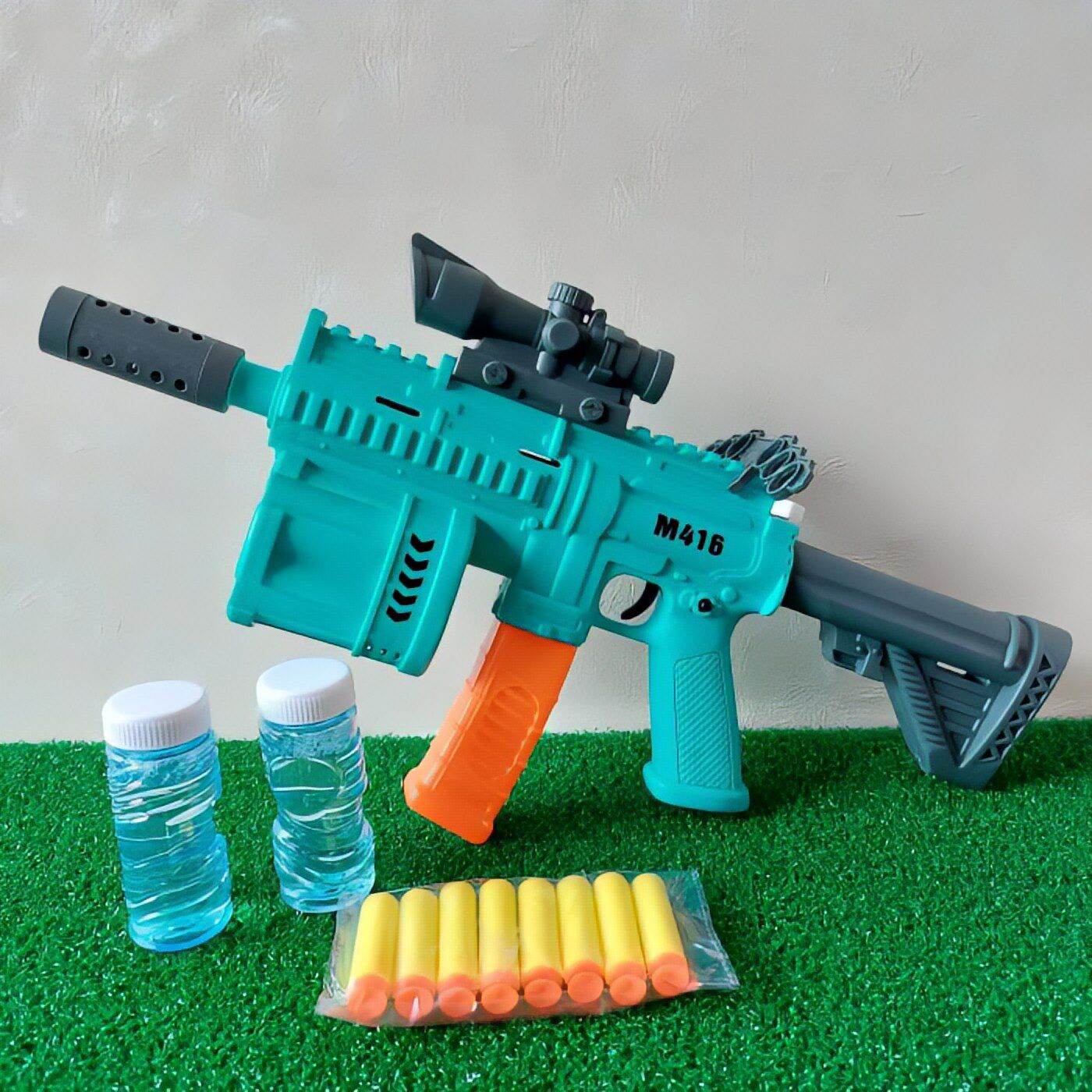 Mainan Tembakan Water Gel Blaster Dan Nerf 2in1 Super Shoot Murah