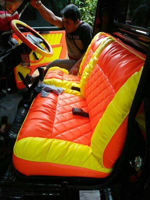 sarungjok pickup T120 L300 new carry dll plus bonus sarung stir Harga 600,000 rupiah*Gratis Ongkir