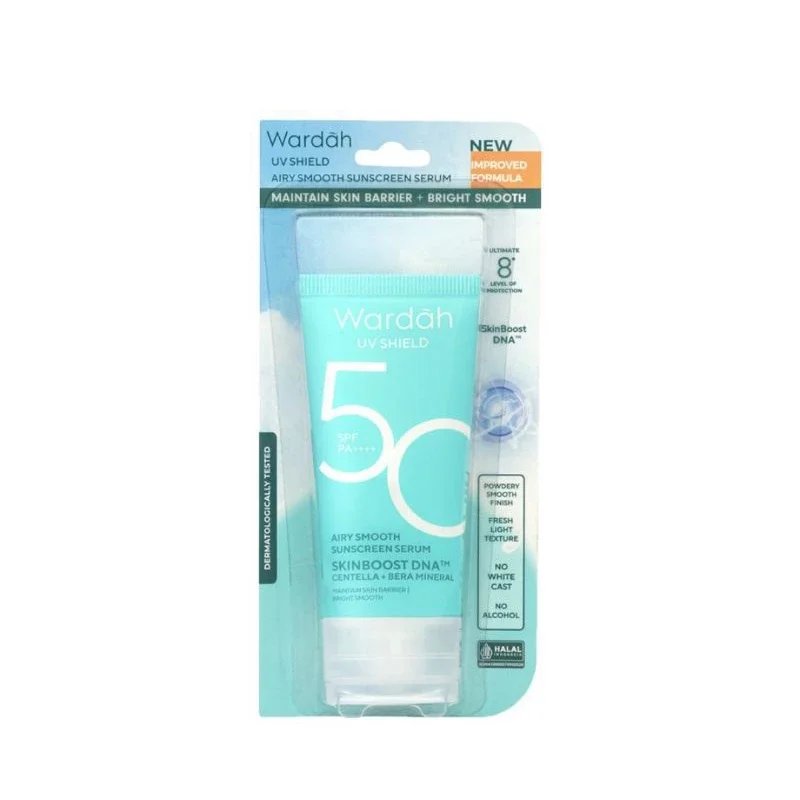 Wardah UV Shield Airy Smooth Sunscreen Serum SPF 50 PA++++