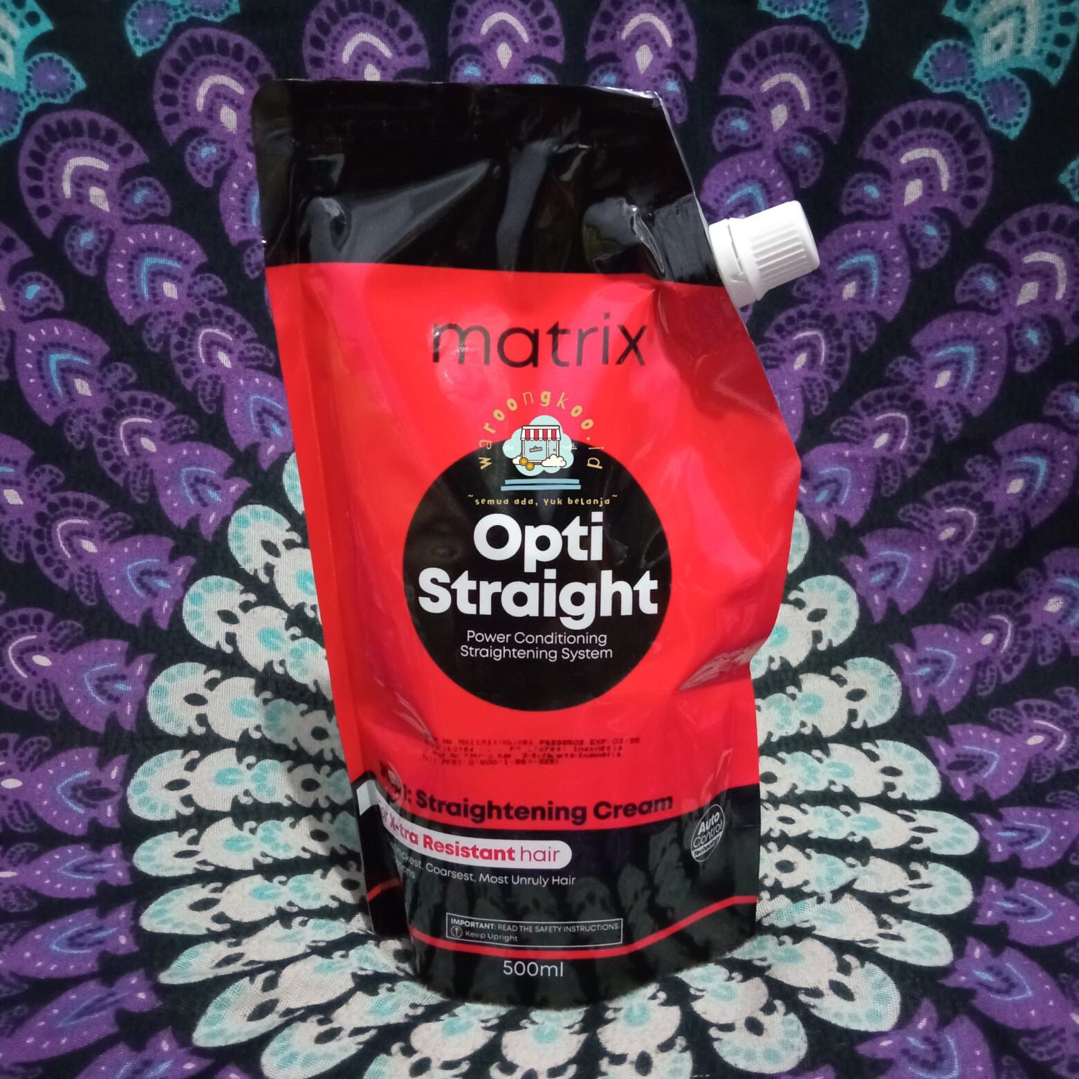 Matrix Optistraight Isi 500ml Satuan Terpisah Step 1 Step 2 Pelurus ...