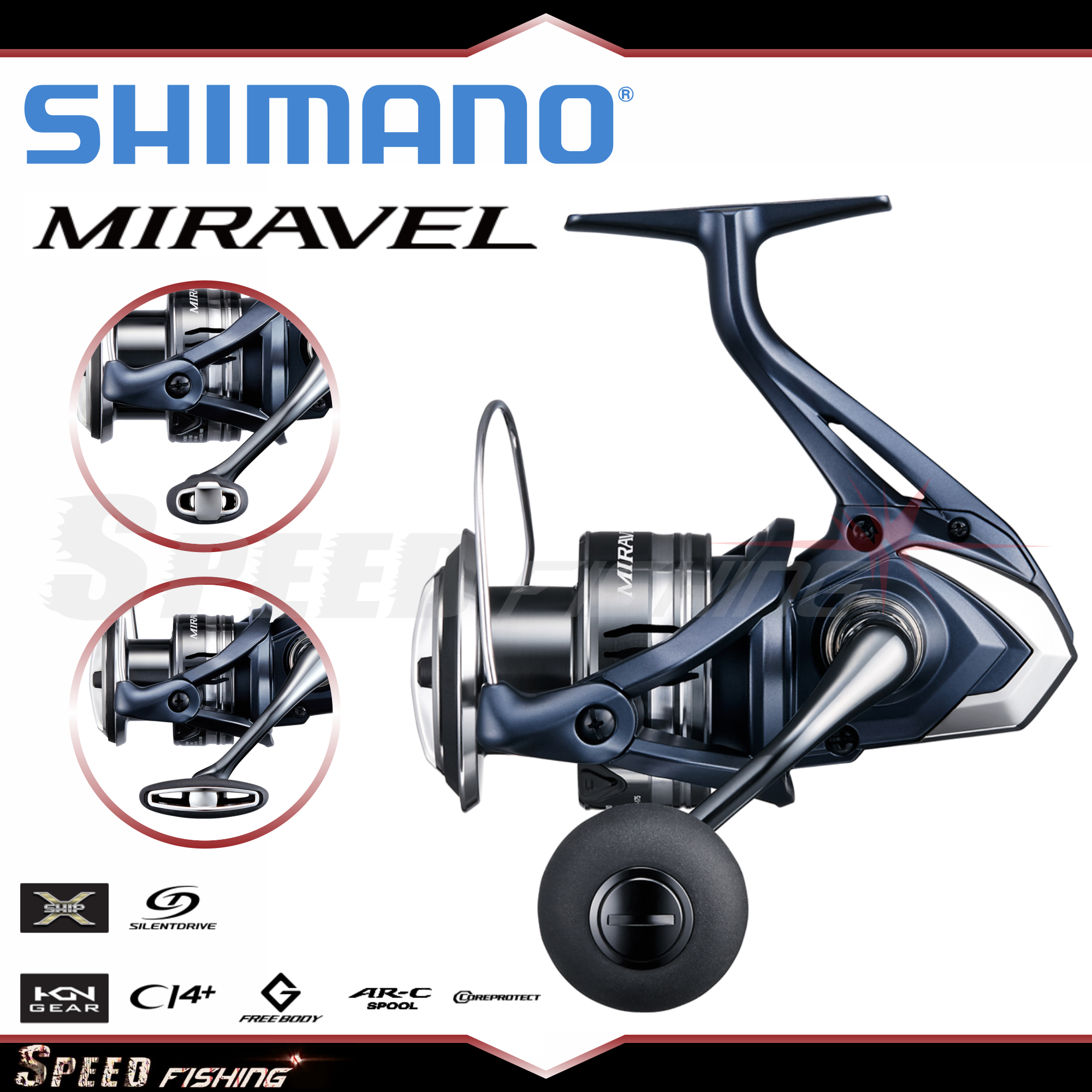 Reel Shimano Miravel 1000 2500 3000 4000 5000 Shimano Miravel 2022 Spinning