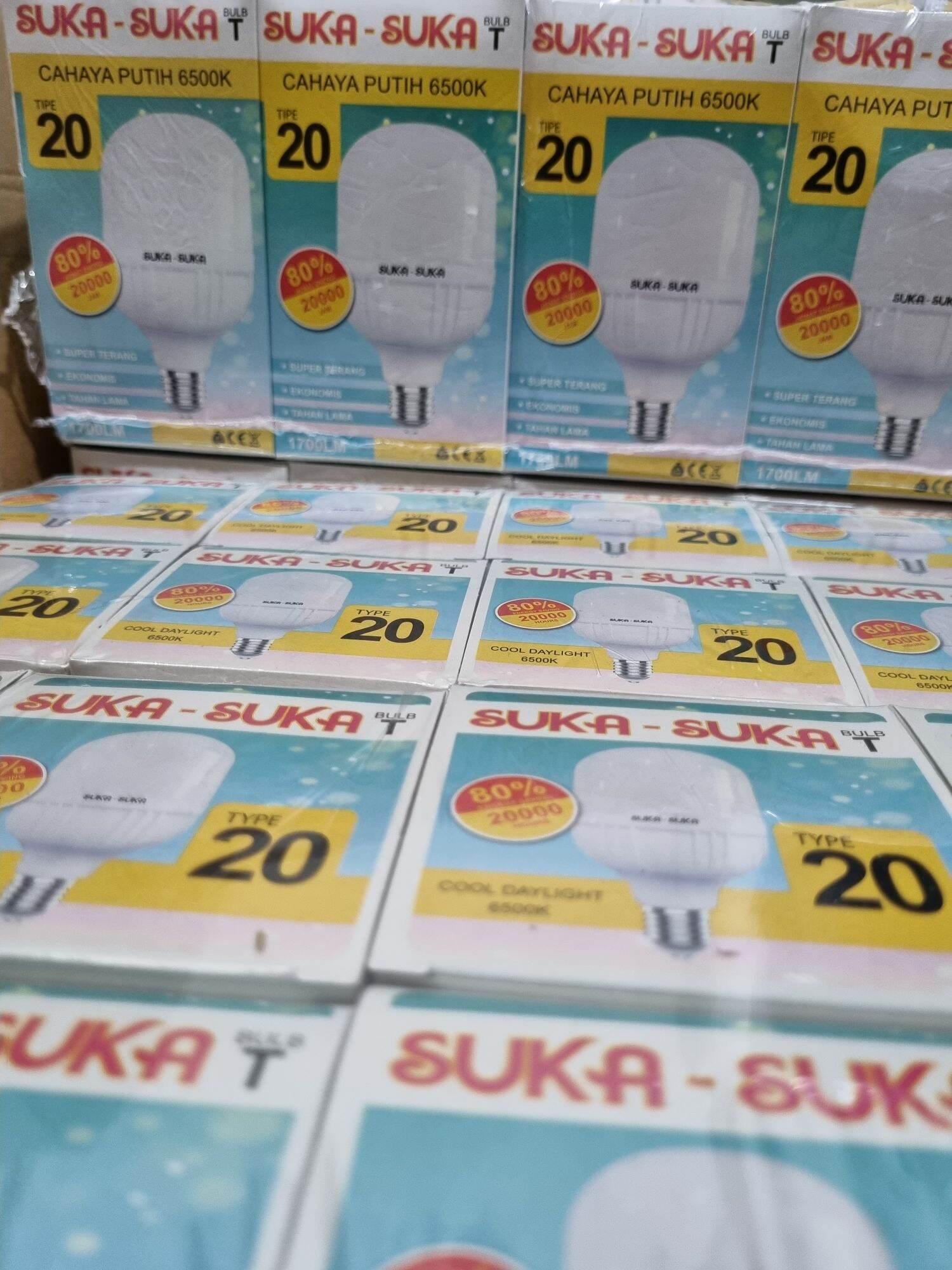 lampu suka suka 20 watt led capsule termurah