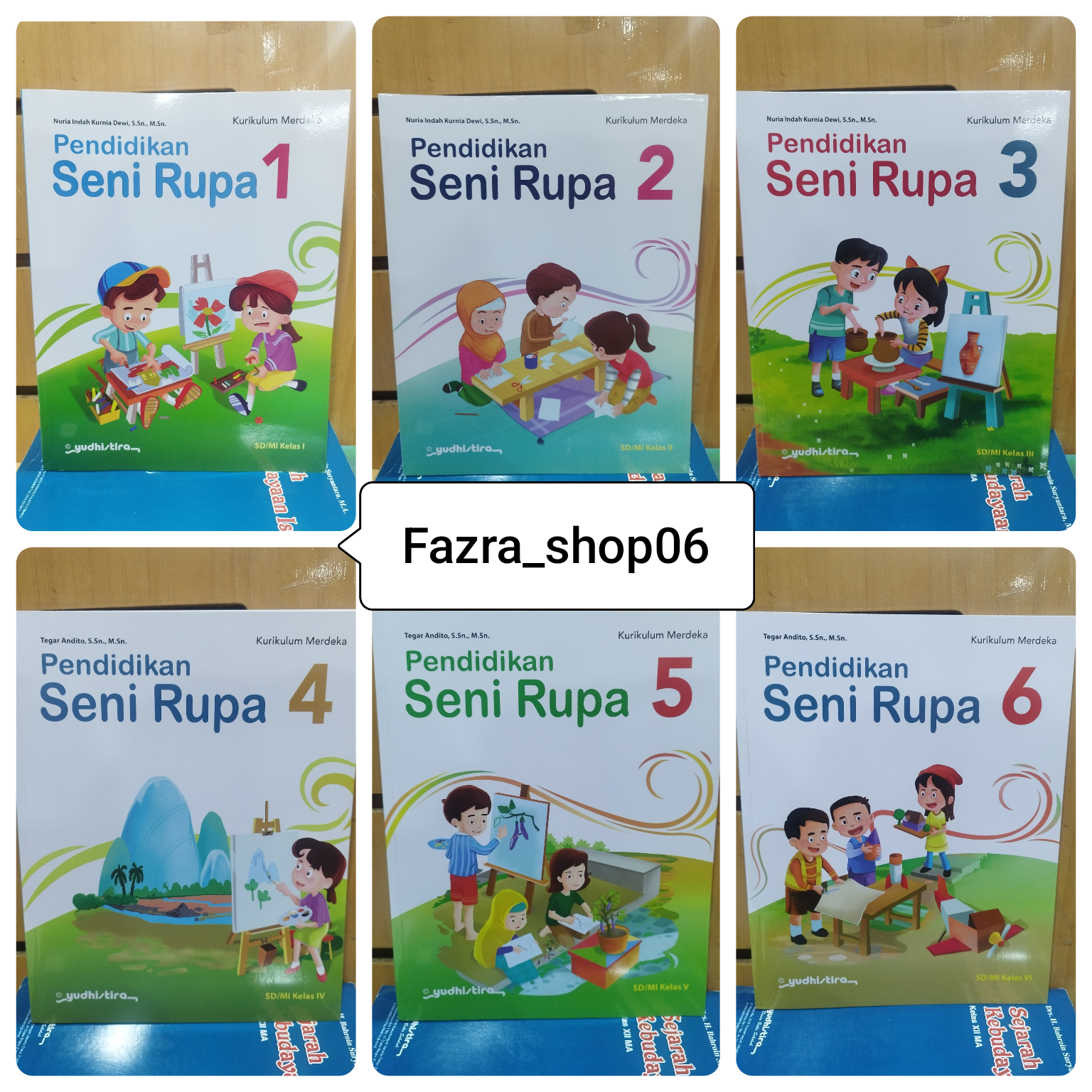 Buku Pendidikan Seni Rupa REVISI sd mi kelas 1 2 3 4 5 6 Kurikulum ...