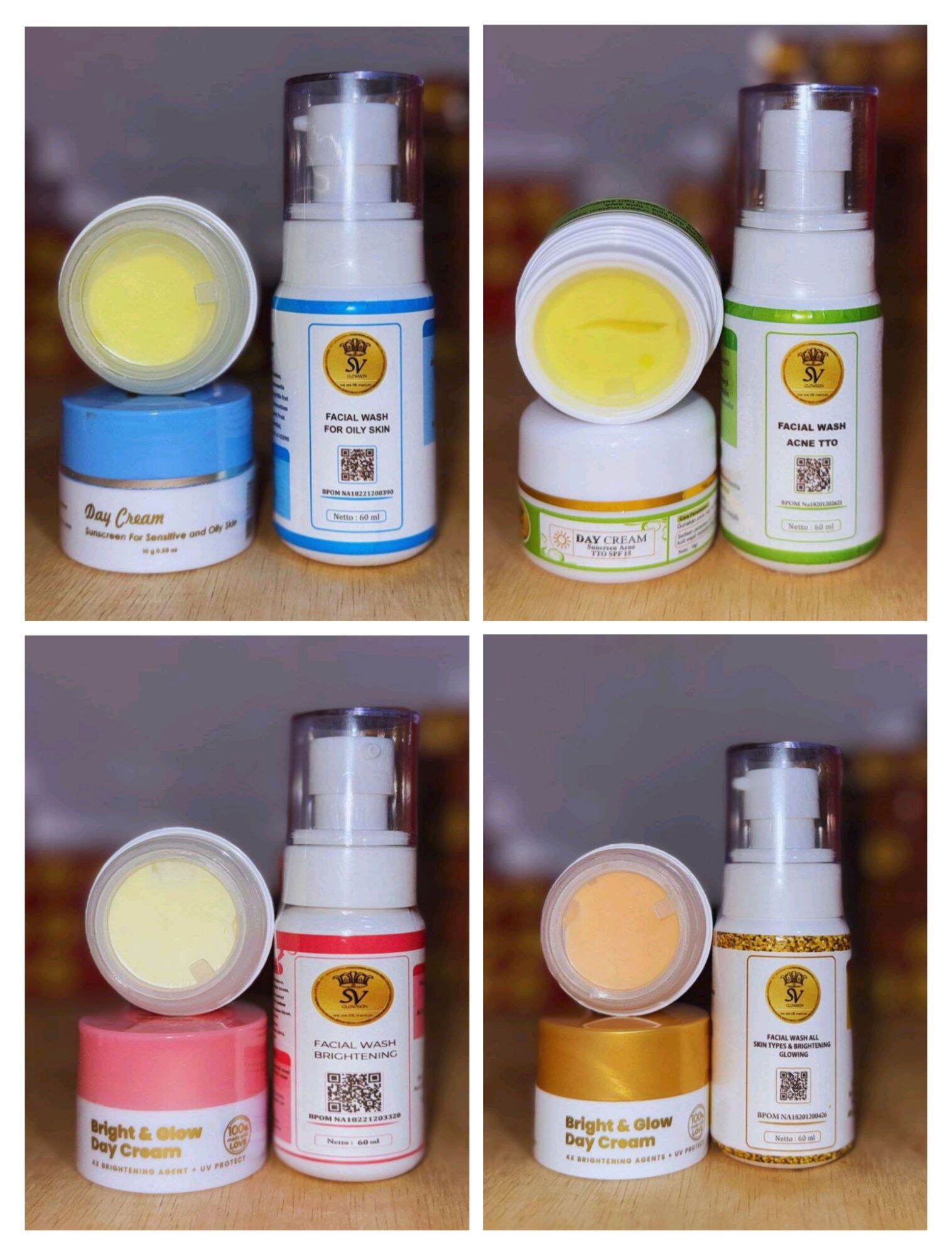 SV Glowskin ALL Varian Paket !! Free hadiah