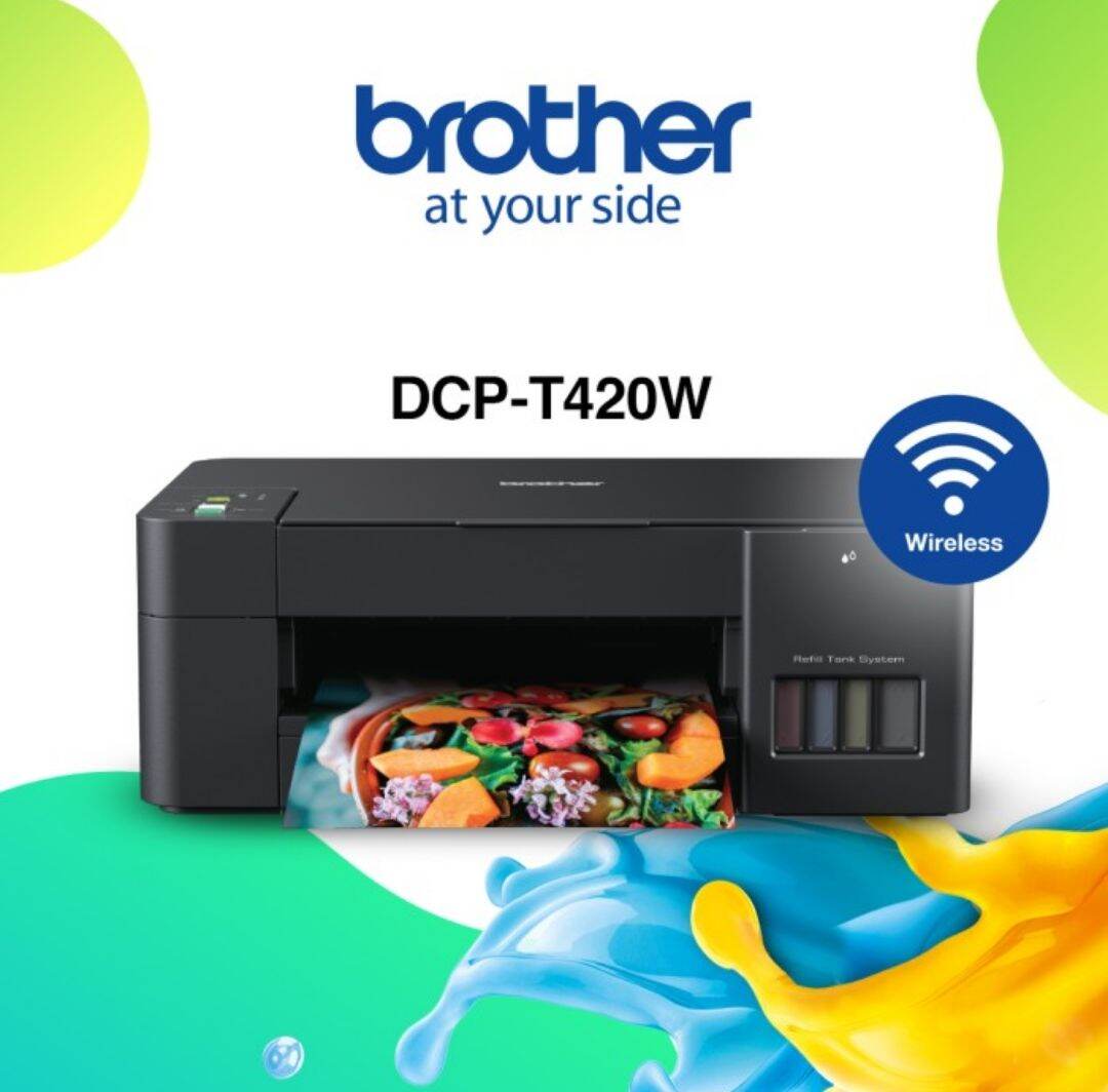 Brother Ink Tank DCP-T420W Printer Scanner & Copy Brother DCP T420W ...