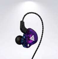 NEW QKZ AK6 TYPE C Earphone HiRes Audio HiFi Bass In-Ear Kabel Mic Headset Gaming Ergonomis Treble Jernih