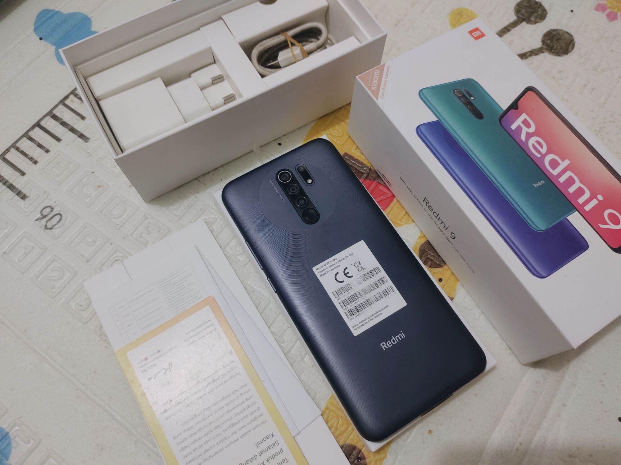 REDMI 9 RAM 3/32 SECOND MURAH MULUS Harga 1,150,000 rupiah*Gratis Ongkir