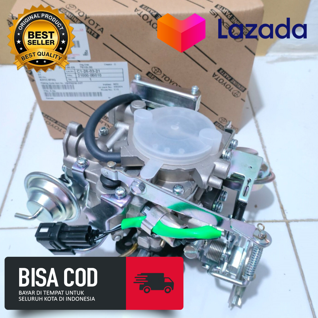 Carburator karburator Assy Toyota Kijang 7k kapsul grand 1.8 1800cc 2 vacum original Harga 1,650,000 rupiah*Gratis Ongkir