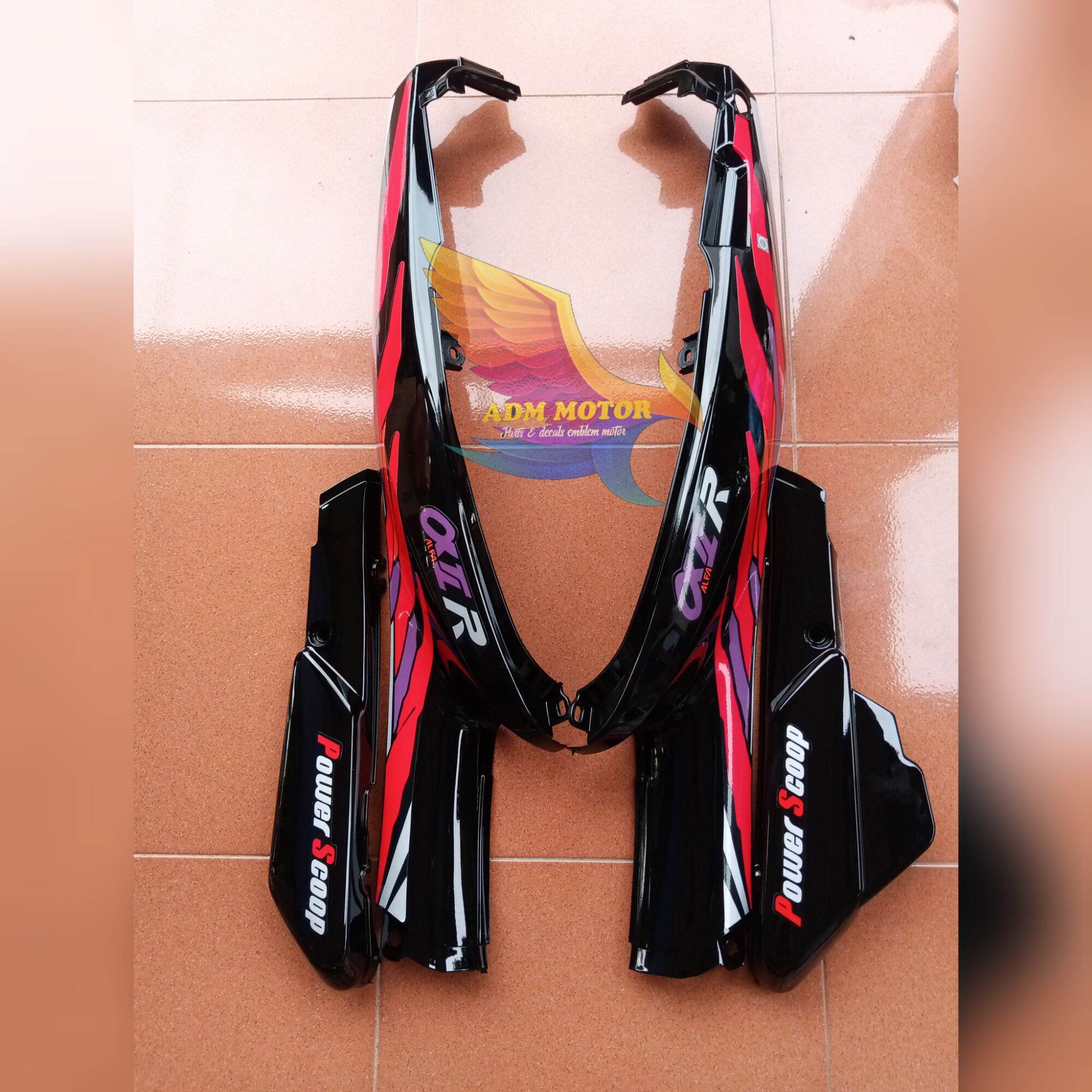 Cover Bodi Belakang Alfa Set Box Aki Plus Striping Lazada Indonesia