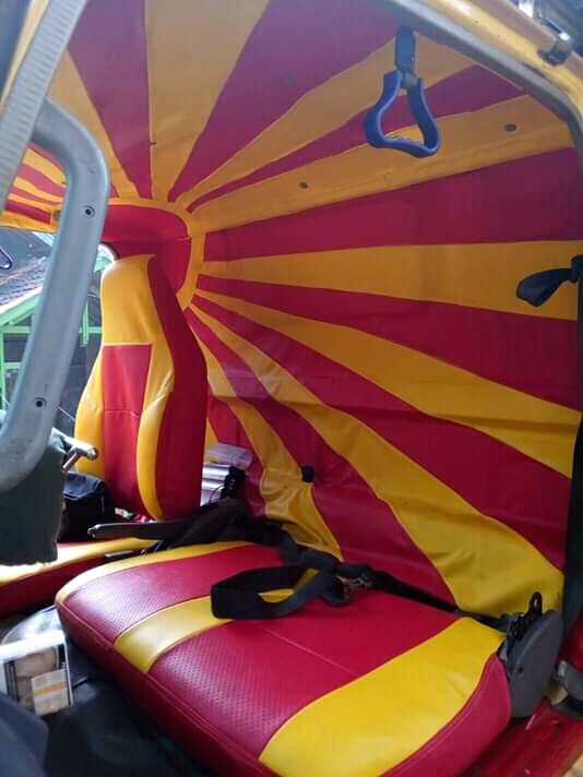 Full Set Truck Seat Covers with Japan Style 2025 Motif for All Types of Trucks, Engkel, Dump Trucks Harga 1,498,500 rupiah*Gratis Ongkir