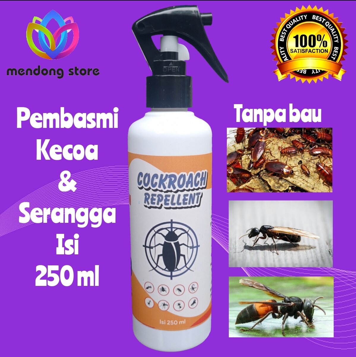 Cockroach repellent semprotan pembasmi kecoa racun kecoa anti kecoa