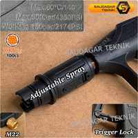 Gun Jet Cleaner Drat M14 M22 Set Nozzle Mesin Steam Cuci Motor Mobil AC M 14 M 22