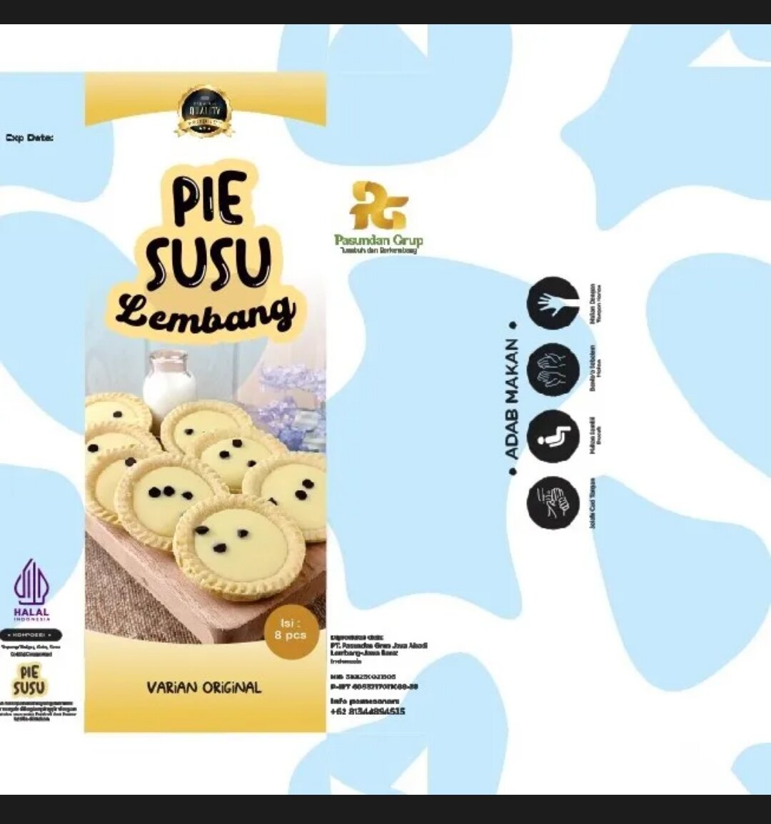 Kue Pie Susu Lembang Bandung | Lazada Indonesia