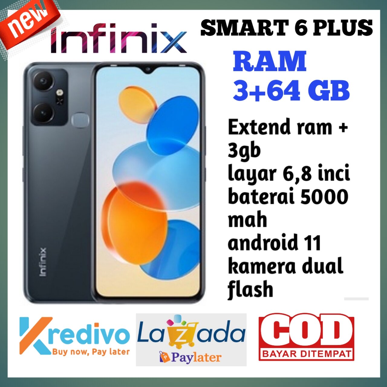 infinix 6 plus 3 64