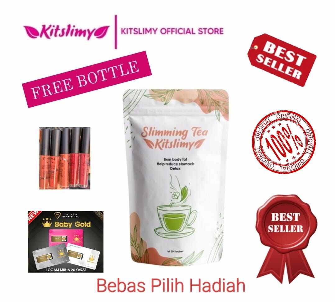 FREE GIFT KITSLIMY Slimming Tea ( Teh Pelangsing ) | Lazada Indonesia