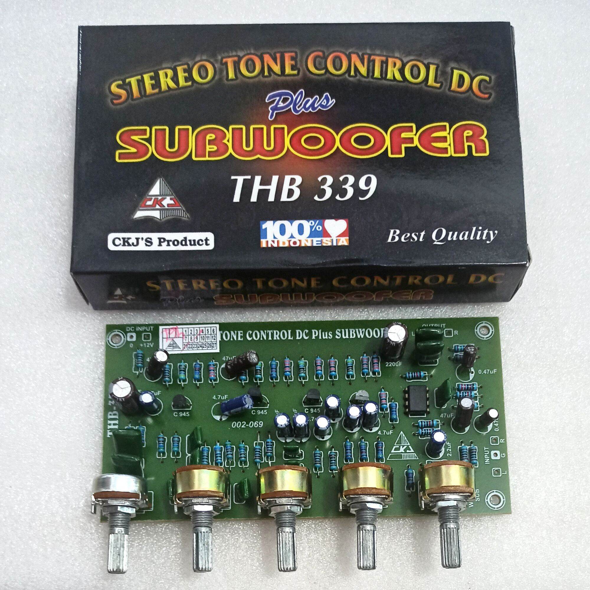 tone control stereo plus subwoofer