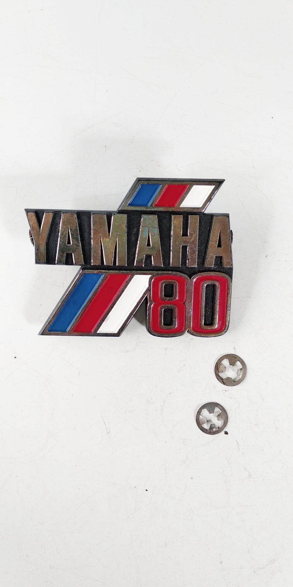 Emblem Logo Sayap Tebeng Dek Yamaha V80 CDI V82 Original Second ...