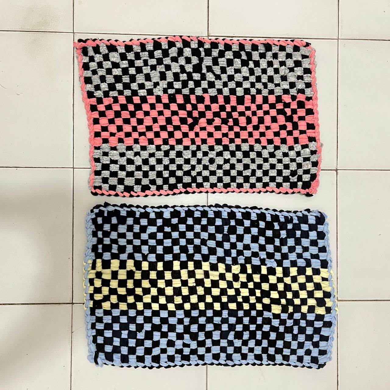 promo 4 pcs keset Anyaman lembut dan meresap air murah