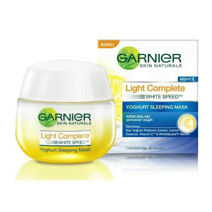garnier night cream yogurt light complete 50gr Lazada Indonesia